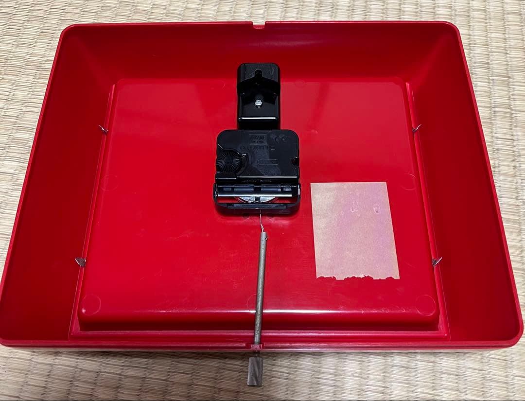 ナショナル　掛け時計　クォーツ改造済み