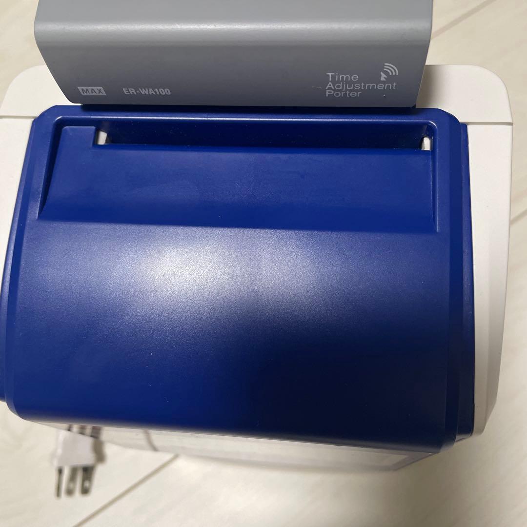 タイムレコーダー+電波受信ユニットセットMAX ER-110SUW