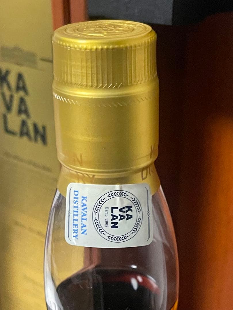 新品未使用 KAVALAN FINO ウイスキー 700ml 木箱入り