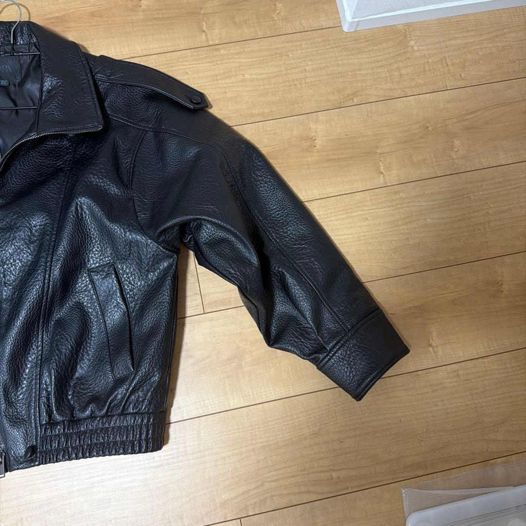 ZARA ザラ フェイクレザージャケット ライダース Mサイズ 新品未使用