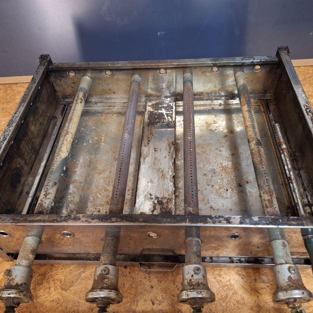 都市ガス　焼き台　ステンレス　業務用　グリル