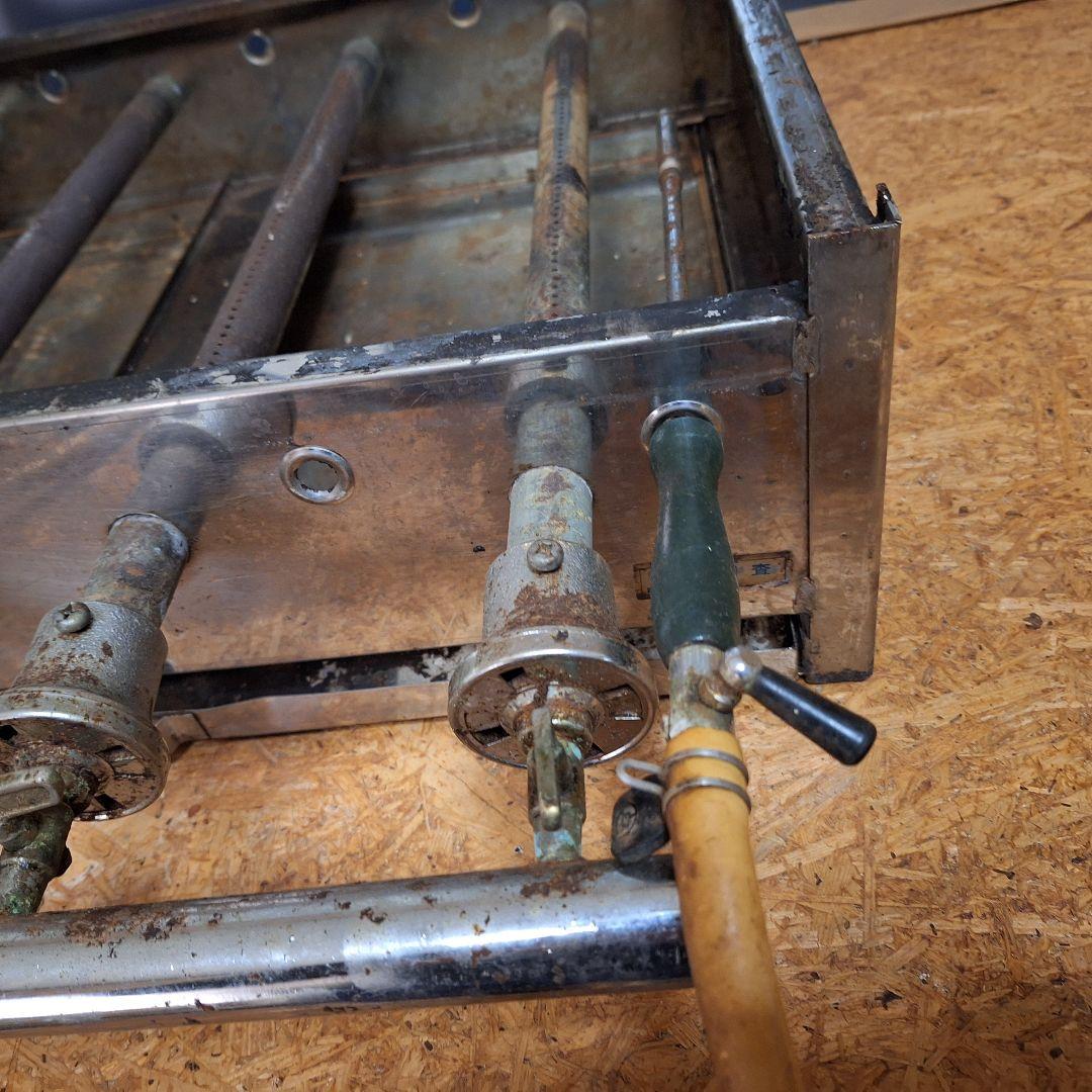 都市ガス　焼き台　ステンレス　業務用　グリル