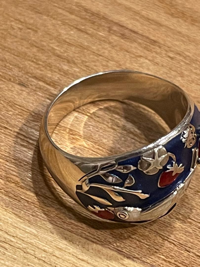 TAEKICHIページ碌山　ウィリアム　モリス　いちご泥棒　リング