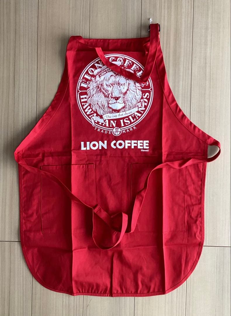 ハワイライオンコーヒーのオリジナルエプロン新品・未使用