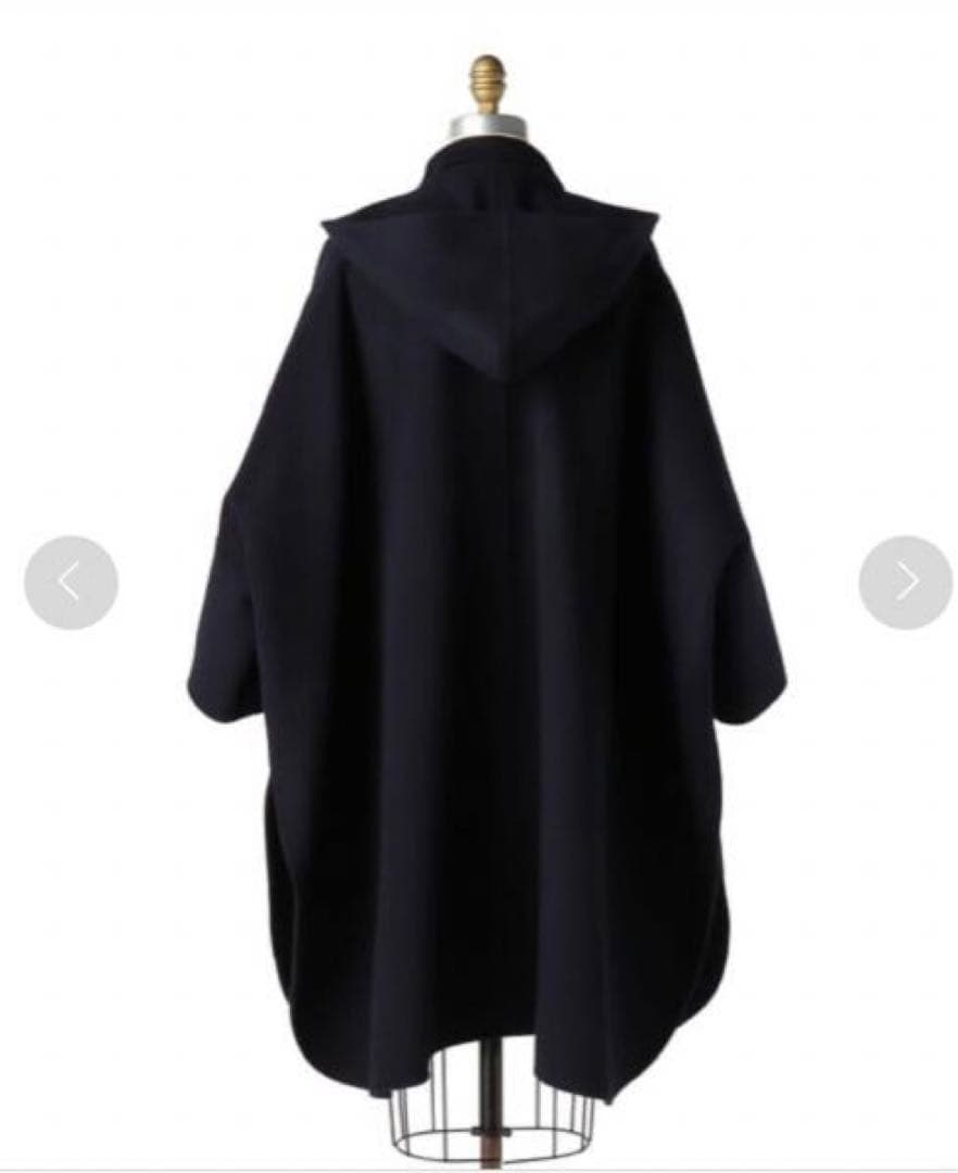 週末SALE Drawer ドゥロワー ウールケヌキポンチョコート 38