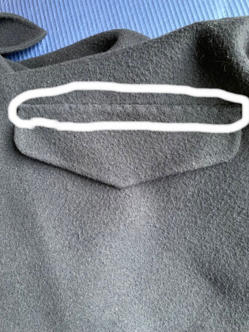 週末SALE Drawer ドゥロワー ウールケヌキポンチョコート 38