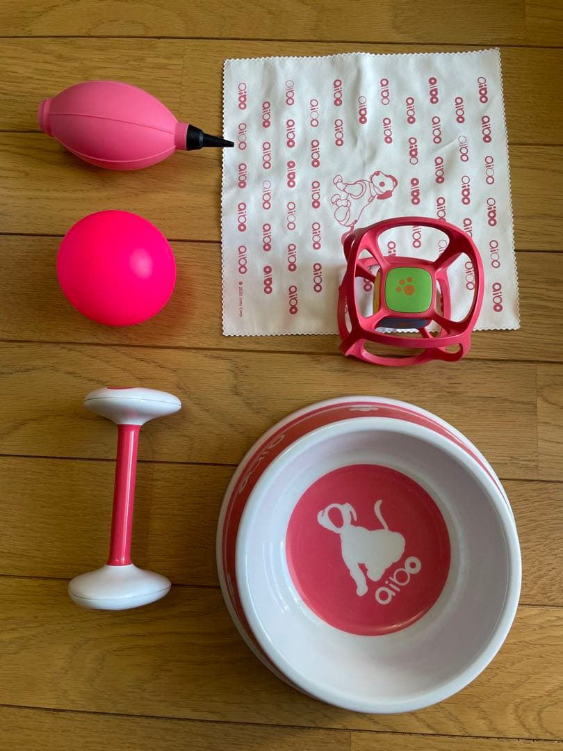 aibo ロボット犬 アイボリーホワイトERS-1000/付属品付き