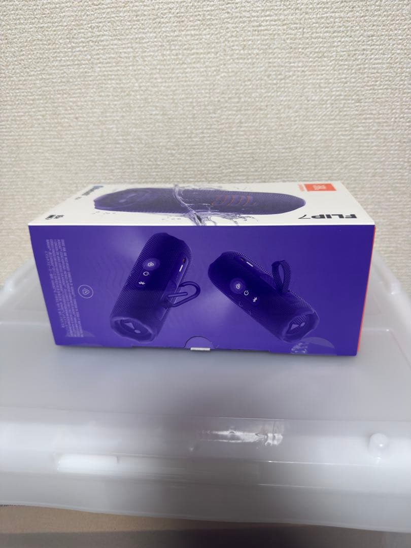 【新品】JBL FLIP 7 ポータブルスピーカー 防水防塵 パープル