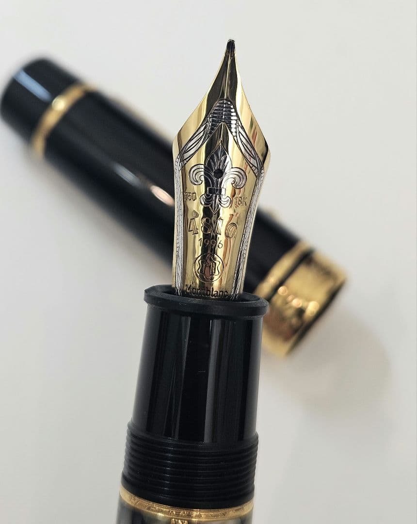 モンブラン　万年筆　作家シリーズ　アレキサンドル・デュマ　サインミス