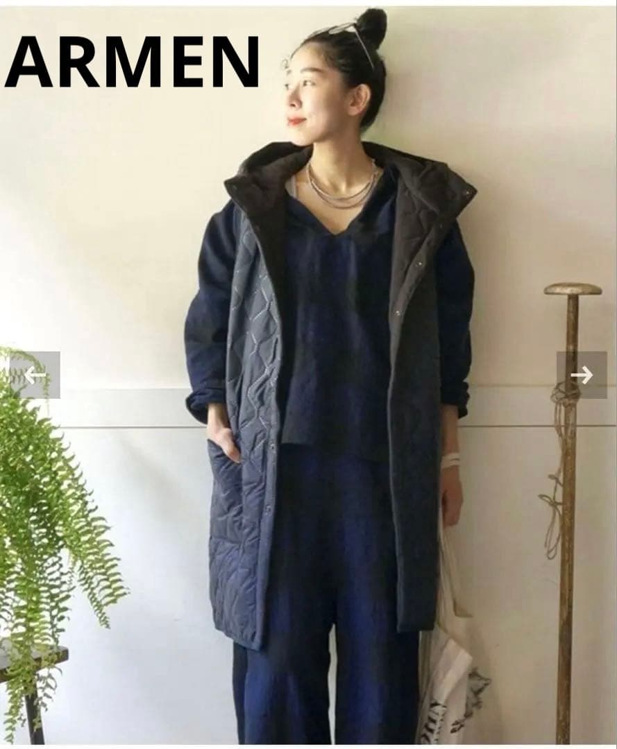 journal standard 【ARMEN/アーメン】リバーシブルベスト