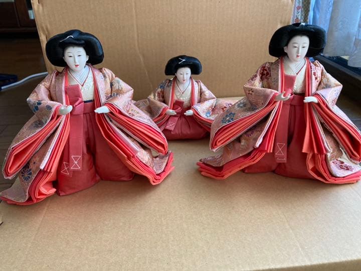 最終値下げ！！お雛様　黒塗り　七段飾り　京雛