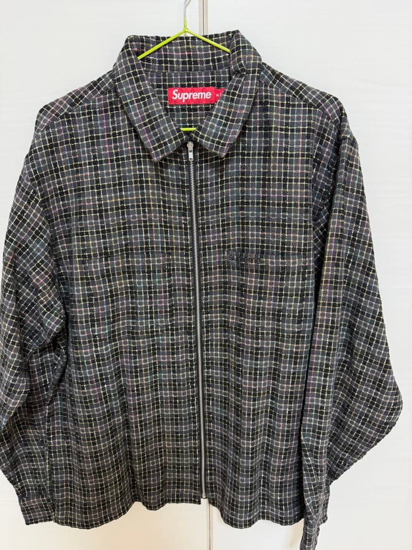 llic Plaid Zip Up Shirt Mサイズ