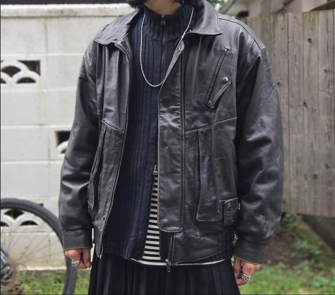 AERO / leather jacketエアロレザージャケット革ジャン