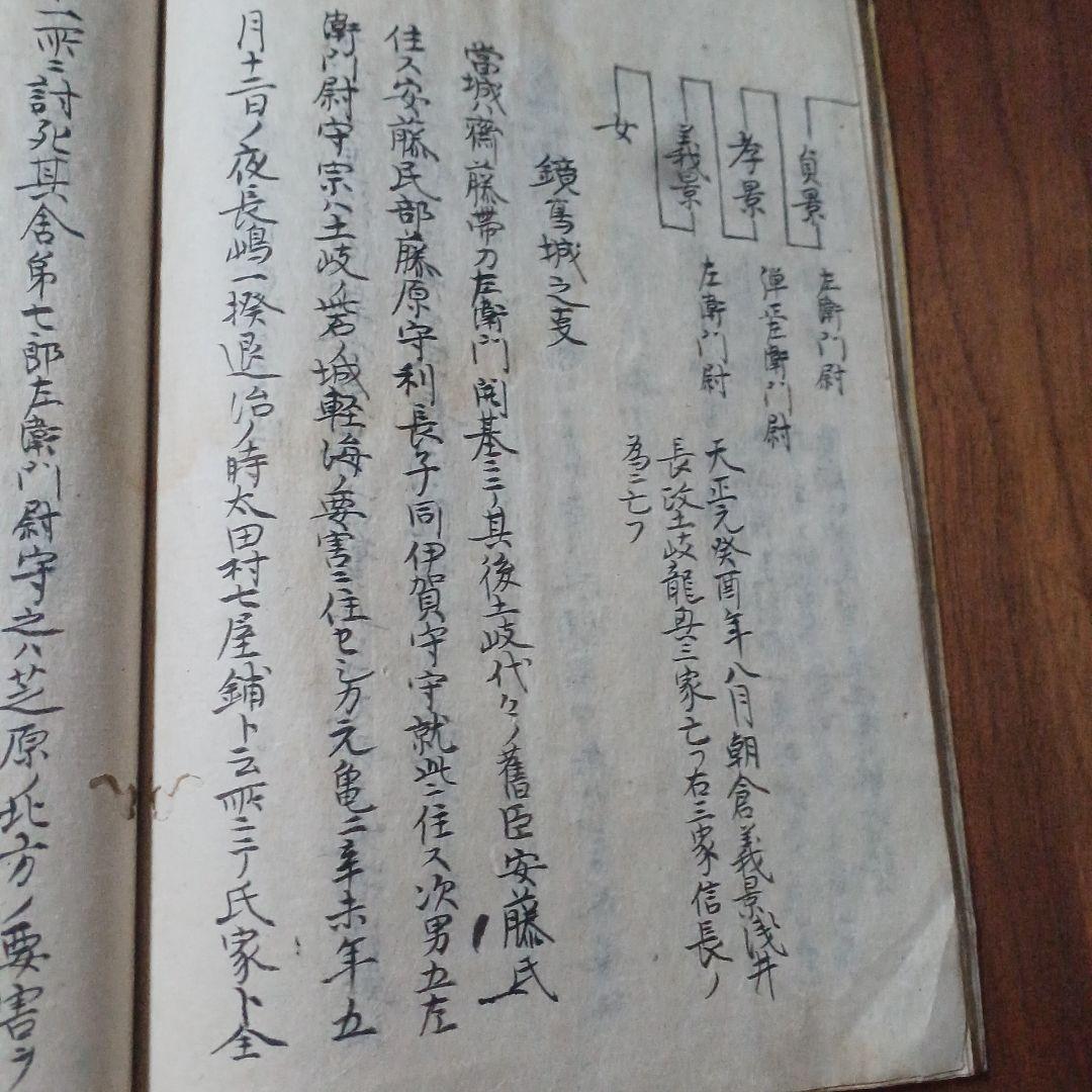 船田前記・後記　合冊　船田乱記/船田戦記/船田合戦？　手書き　写本？　江戸和本