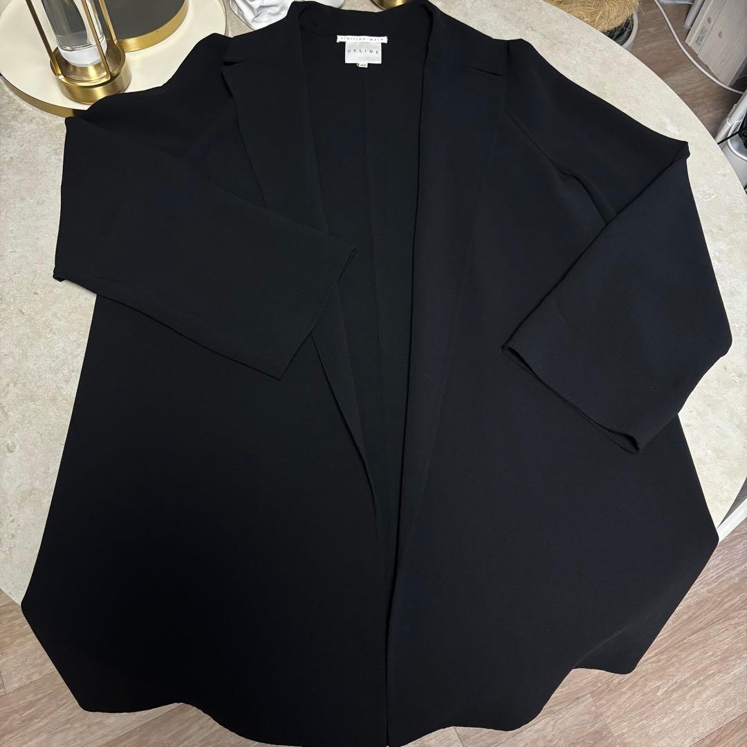 CELINE セリーヌ クロンビーコート 黒 モード フィービー期前 サイズ40