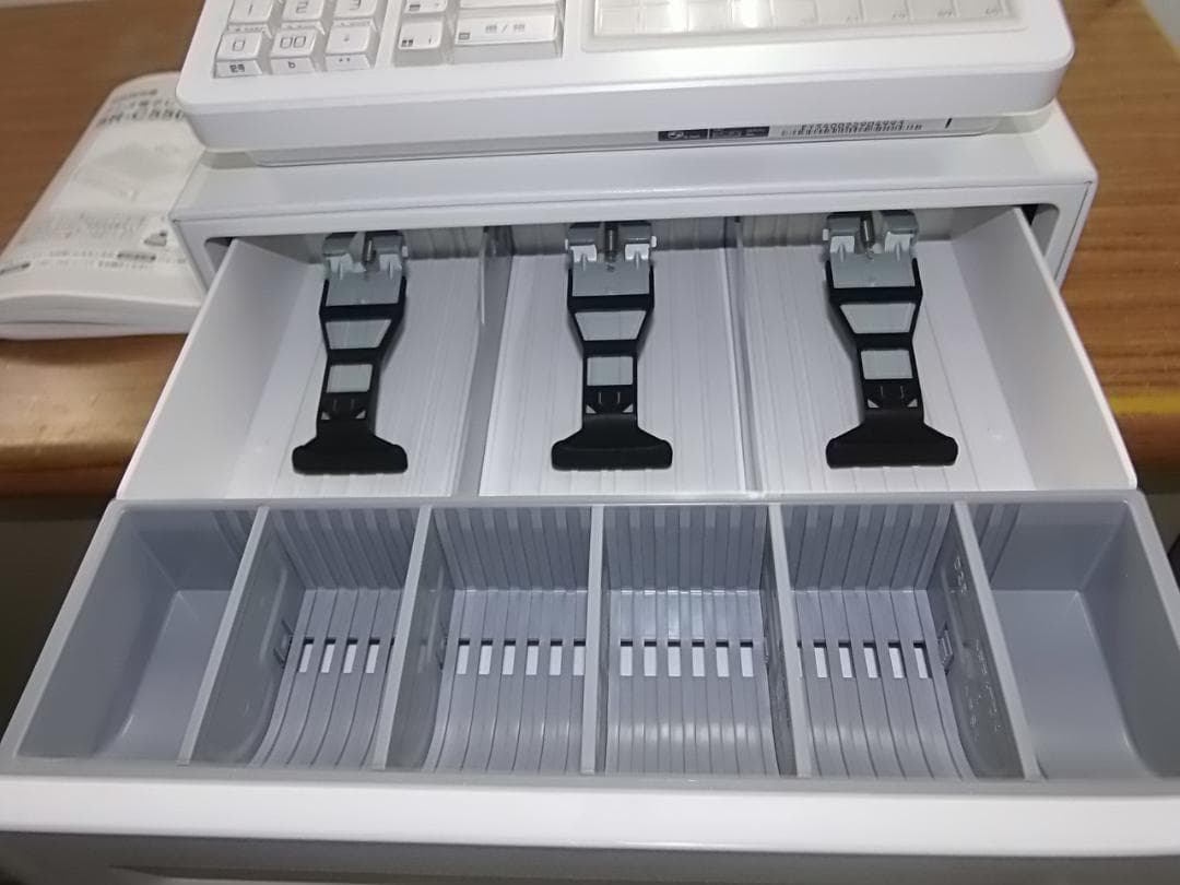 美品タッチキー設定無料SR-C550飲食向インボイスレジスター