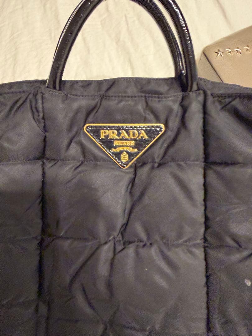 PRADA プラダ バッグ 2WAY キルティング ナイロン ショルダーバッグ