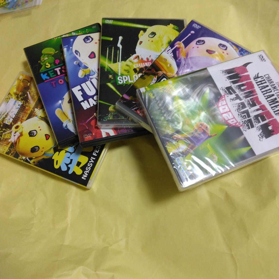 ふなっしー音楽ライブDVD　6枚組セット