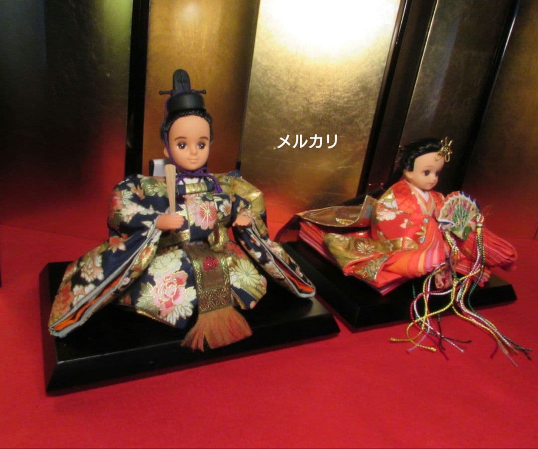 リカちゃん イサムくん★黒髪豆親王☆お雛様 雛人形★カスタム