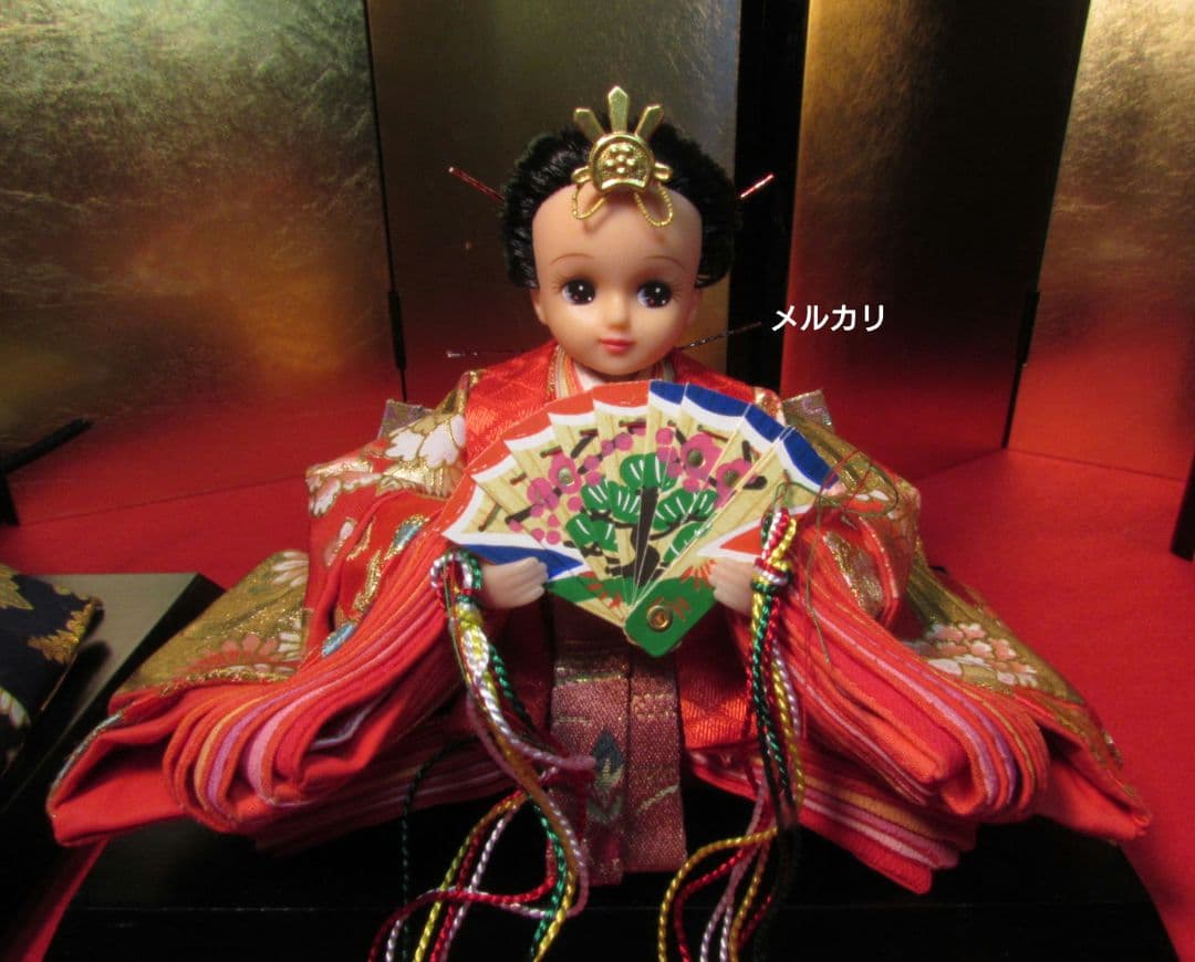 リカちゃん イサムくん★黒髪豆親王☆お雛様 雛人形★カスタム