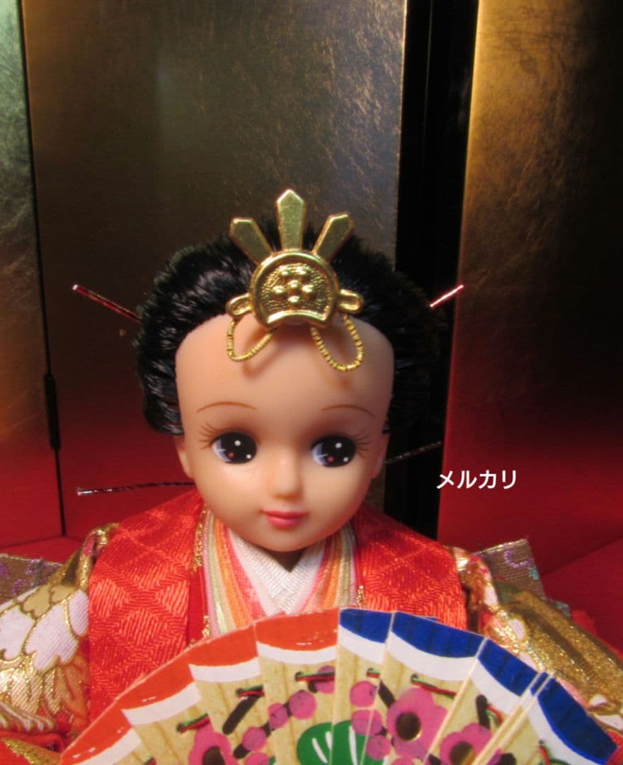 リカちゃん イサムくん★黒髪豆親王☆お雛様 雛人形★カスタム