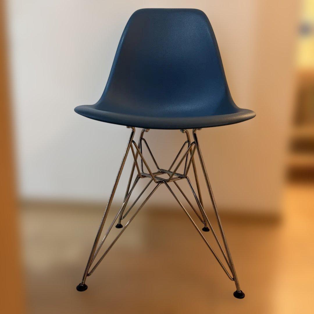 ハーマンミラー イームズ サイドシェルチェア DSR ブルーグリーン2022年製