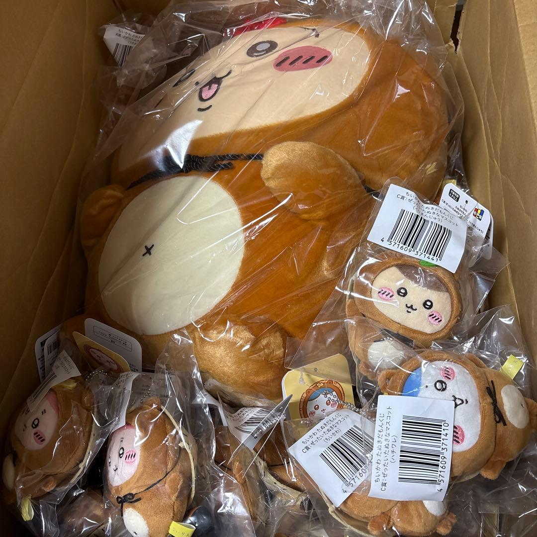 ちいかわ たぬきだもん くじ A賞うさぎ C賞はうさぎ以外コンプリート