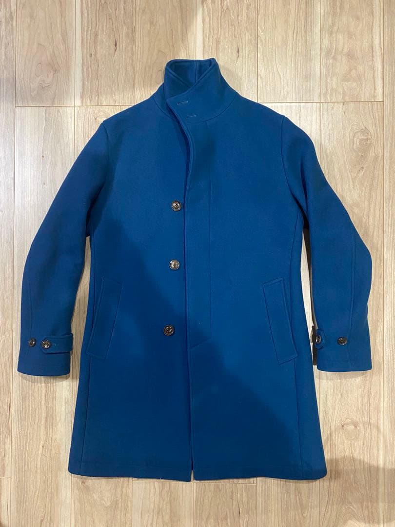 定価93500 junhashimotoジュンハシモト　スタンドカラーコート　4