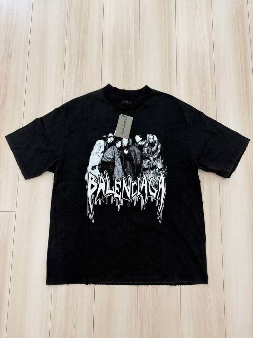 バレンシアガ Tシャツ ブラック Sサイズ