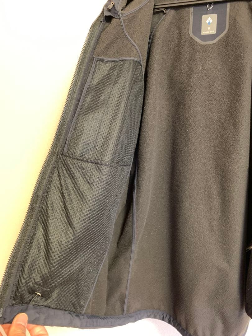 mont-bell パウダージェットパーカー 人気のブラックＳ