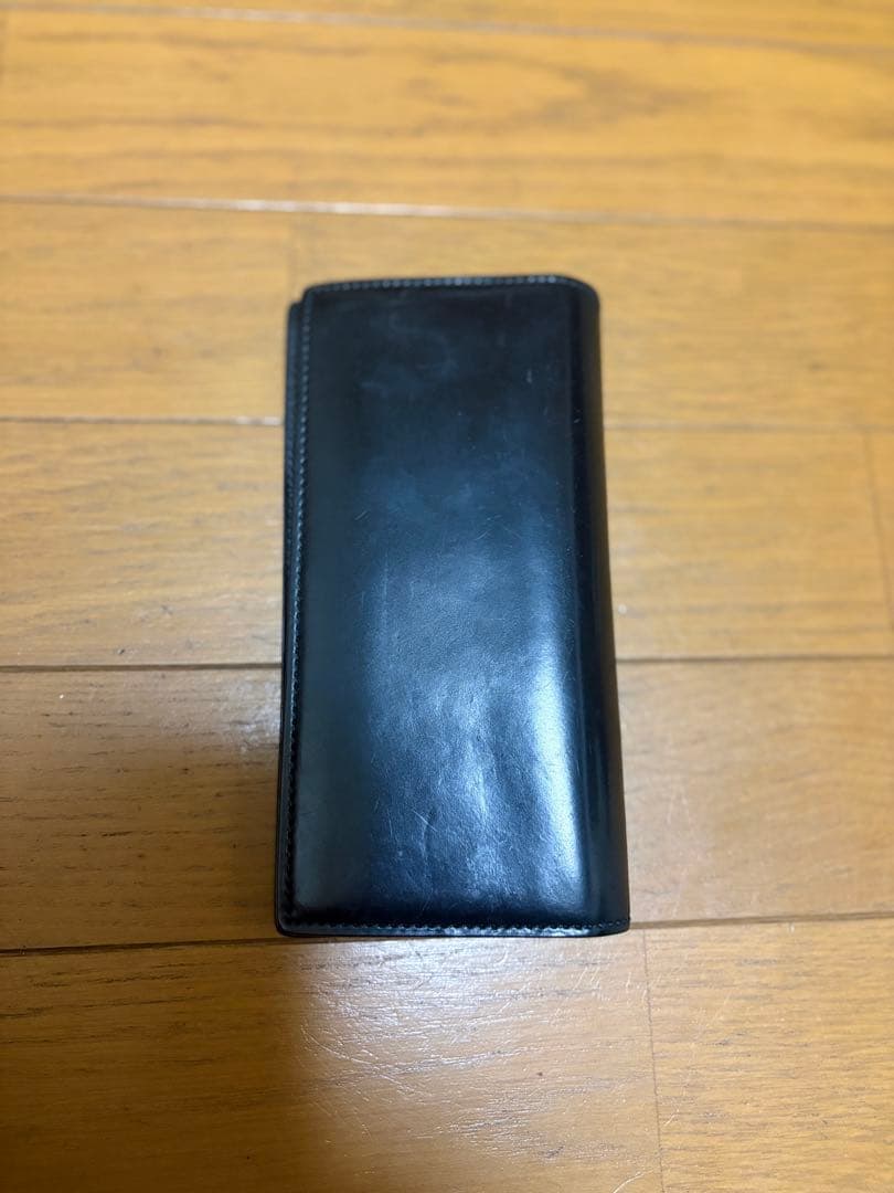 ※値下げしました　GANZO SHELL CORDOVAN 2 ファスナー長財布