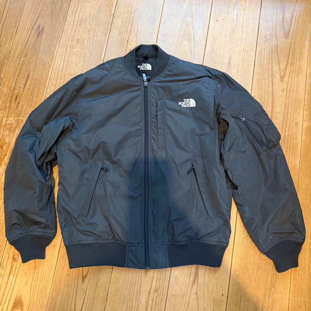 【定価31,900円32%off】ノースフェイスMA-1ジャケットグレーSサイズ