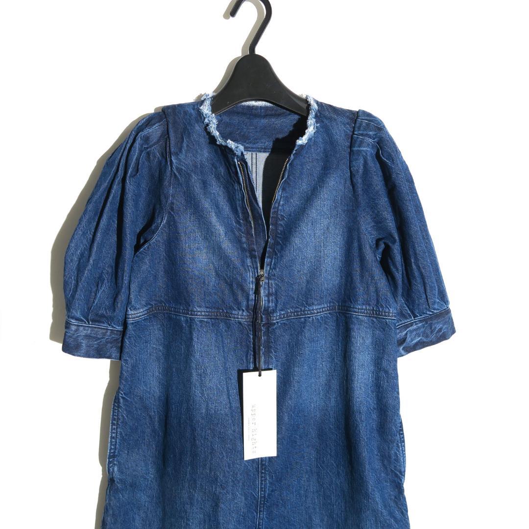 新品 upper hights THE M パフスリーブオールインワン コラボ