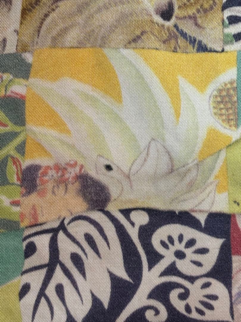 サンサーフ SS26384　長袖アロハ　L　レーヨン+コットン　東洋