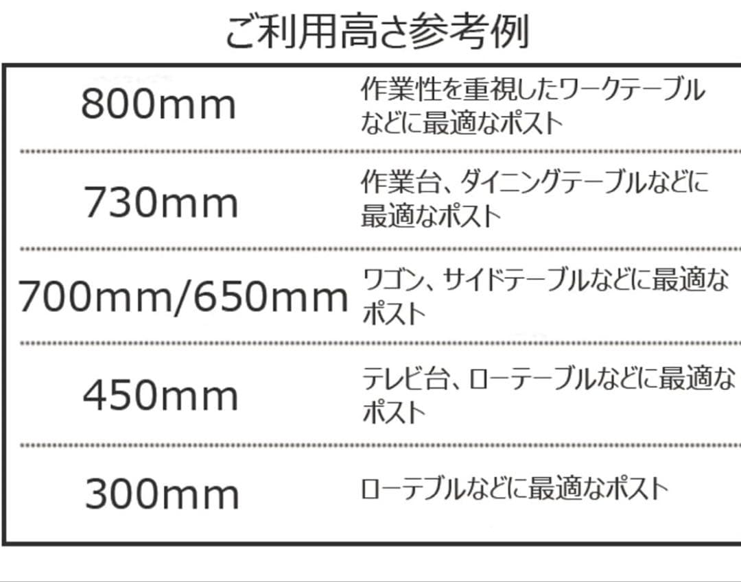 未使用 ホームエレクター ポール 1900mm 4本セット ホワイト