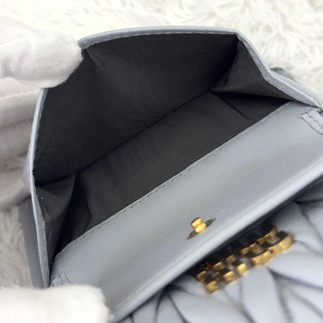 極上美品⭐️RFID内蔵 MIUMIU ミュウミュウ マテラッセ 財布 現行