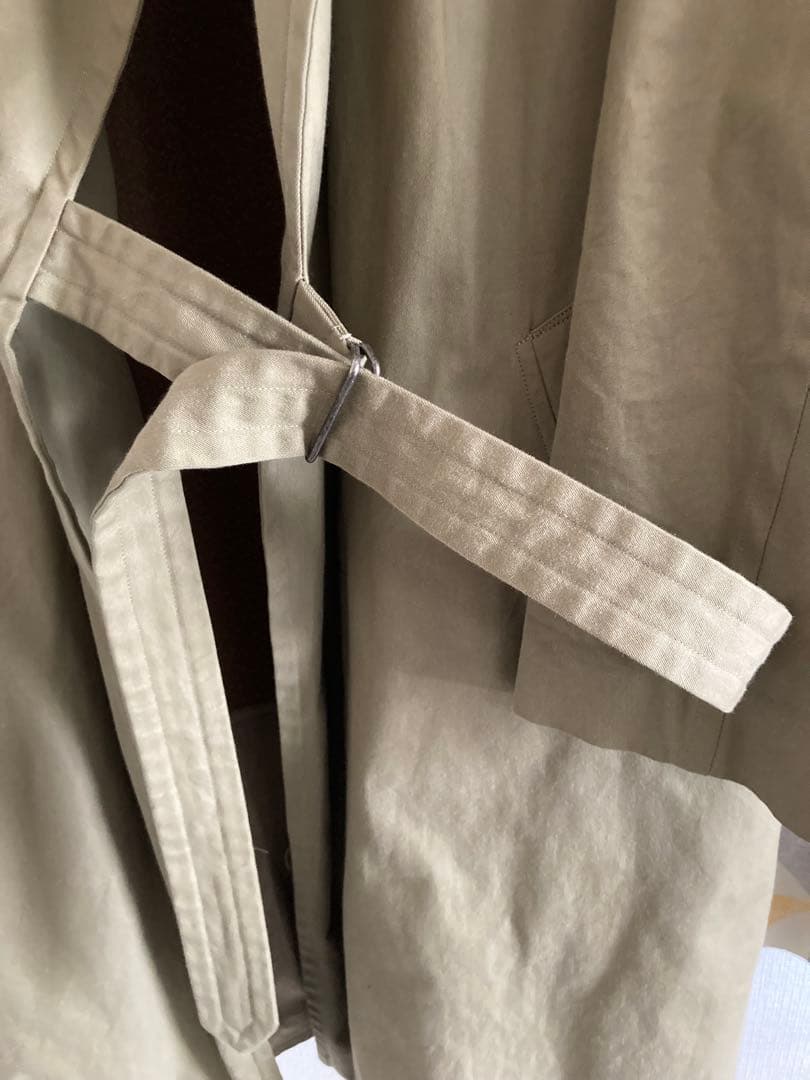 comoli コモリ タイロッケンコート サイズ1 17aw カーキ