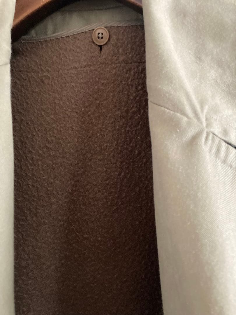 comoli コモリ タイロッケンコート サイズ1 17aw カーキ