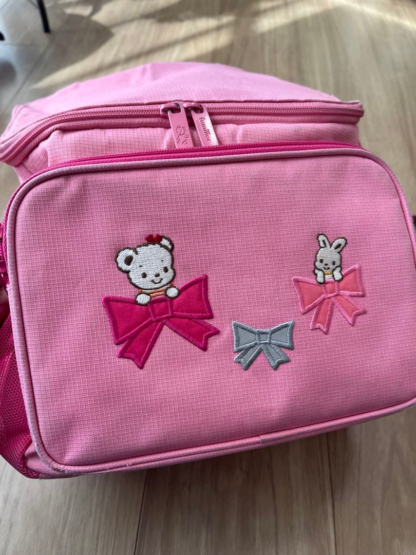 【ゆれな】ファミリア　リュックサック　M ピンク