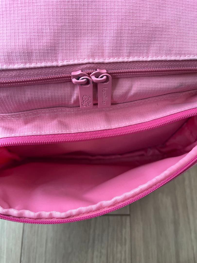 【ゆれな】ファミリア　リュックサック　M ピンク