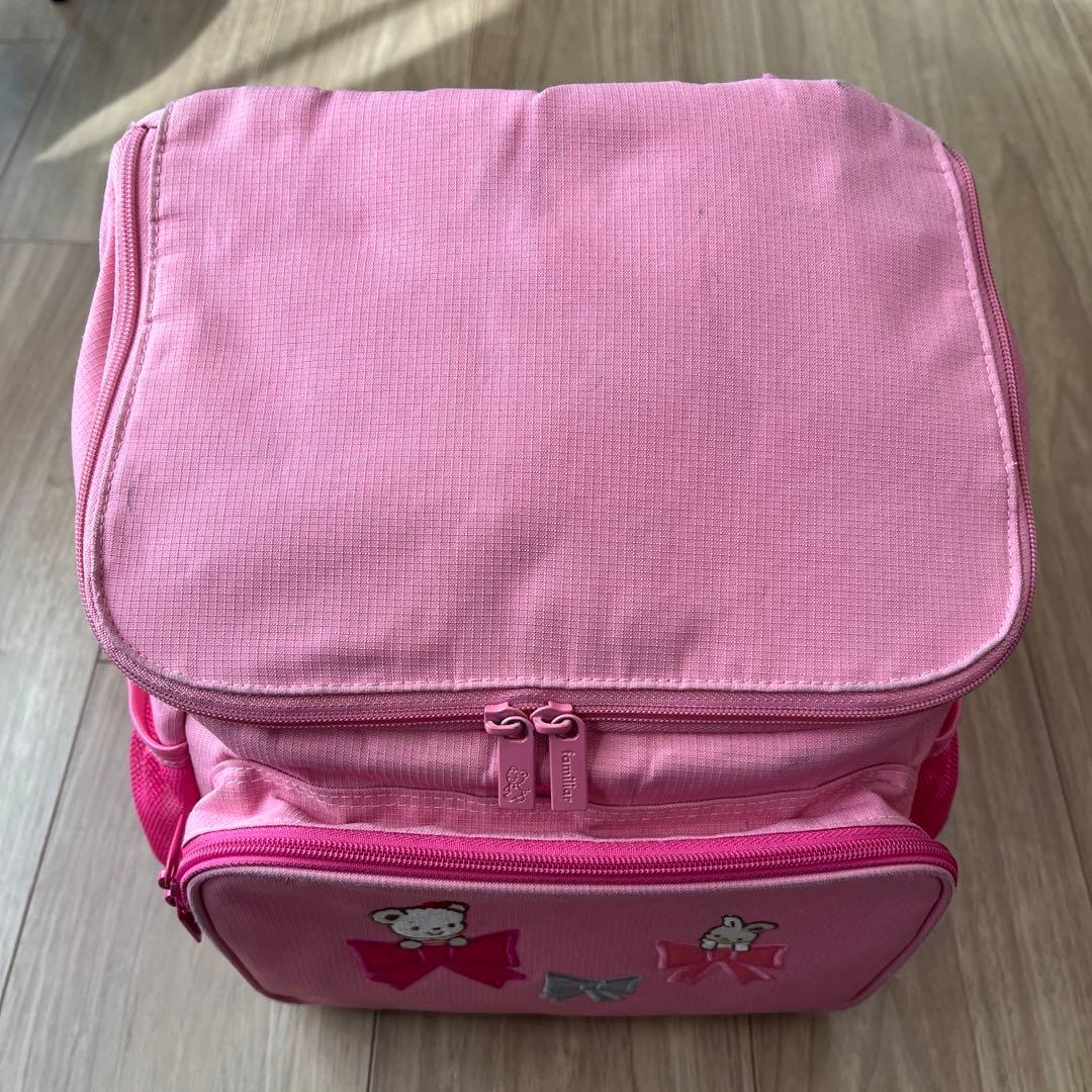 【ゆれな】ファミリア　リュックサック　M ピンク