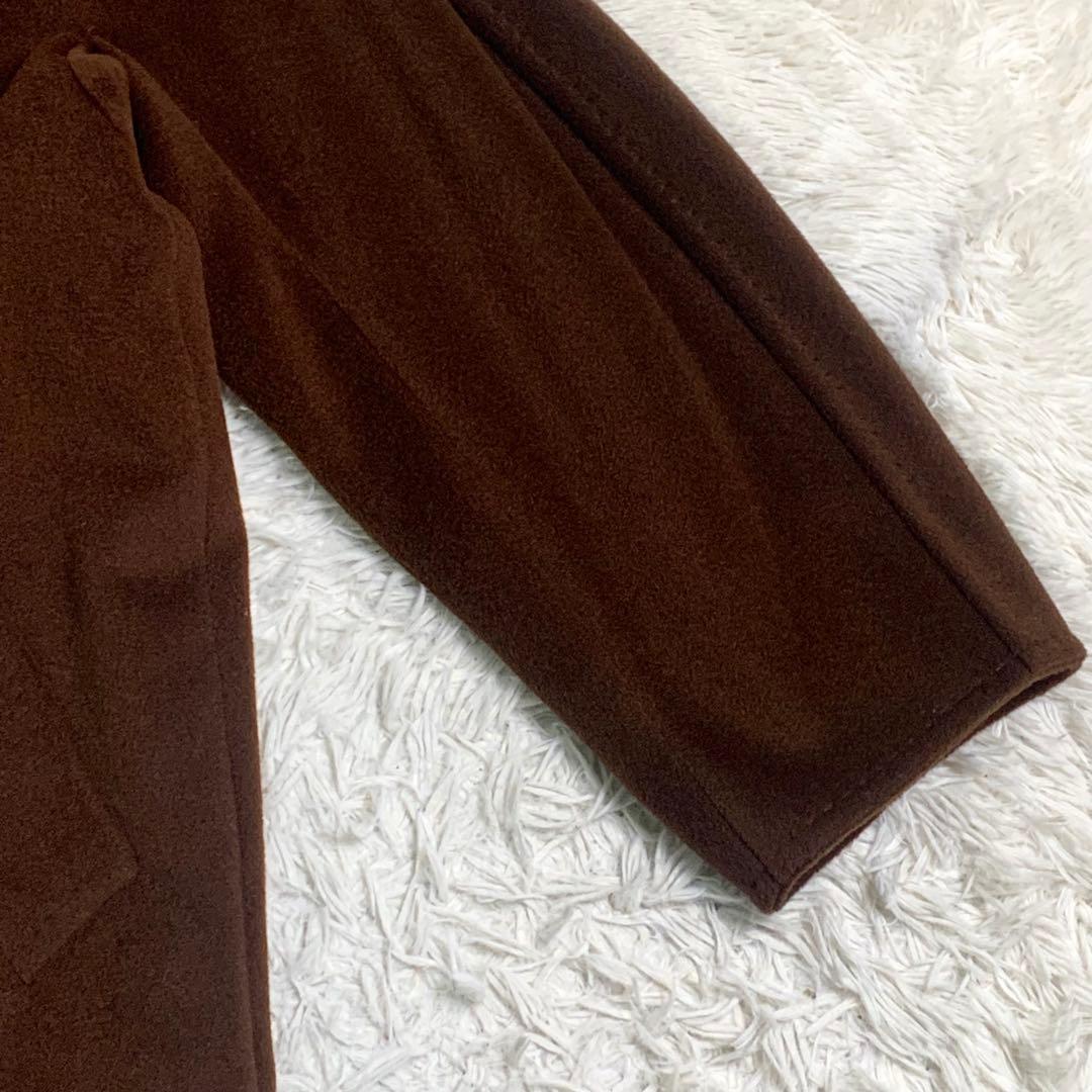 新品タグ付 マックスマーラ クチートアマーノ 白タグ ロングコート カシミヤ L