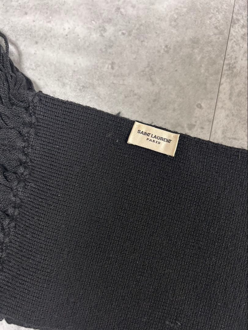 Saint Laurent Paris AW13 フリンジ　ロングストール