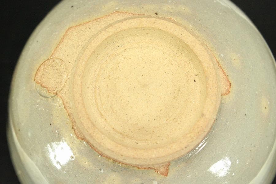 茶道具 楓流水絵 茶碗 三代目山川巖造 木箱付(メ1385)