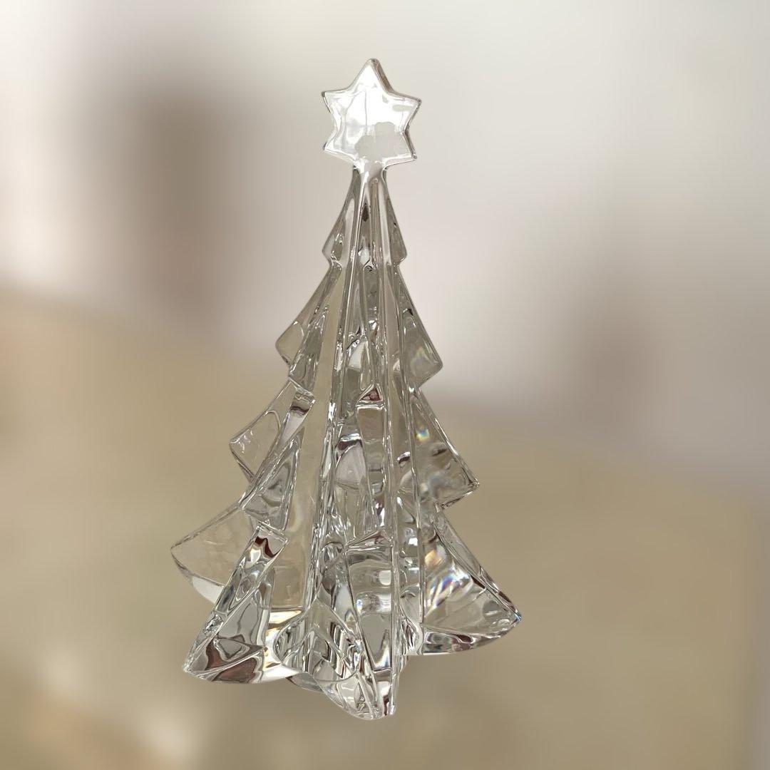 バカラ　Baccarat クリスマスツリー　クリスタル