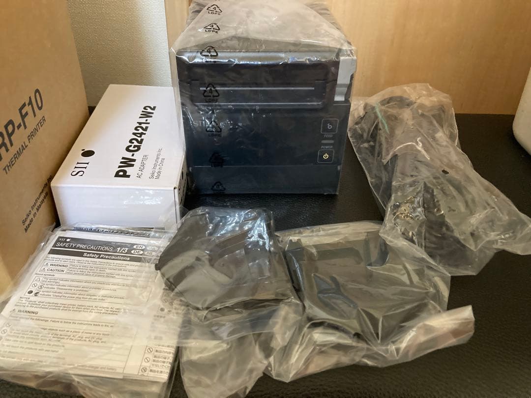 【ほぼ新品】SII RP-F10-K27J1-3 黒 サーマルプリンター