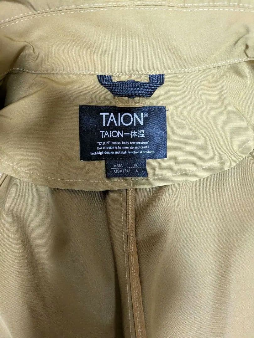 TAION CR バルカラーコート＋ダウンジャケット