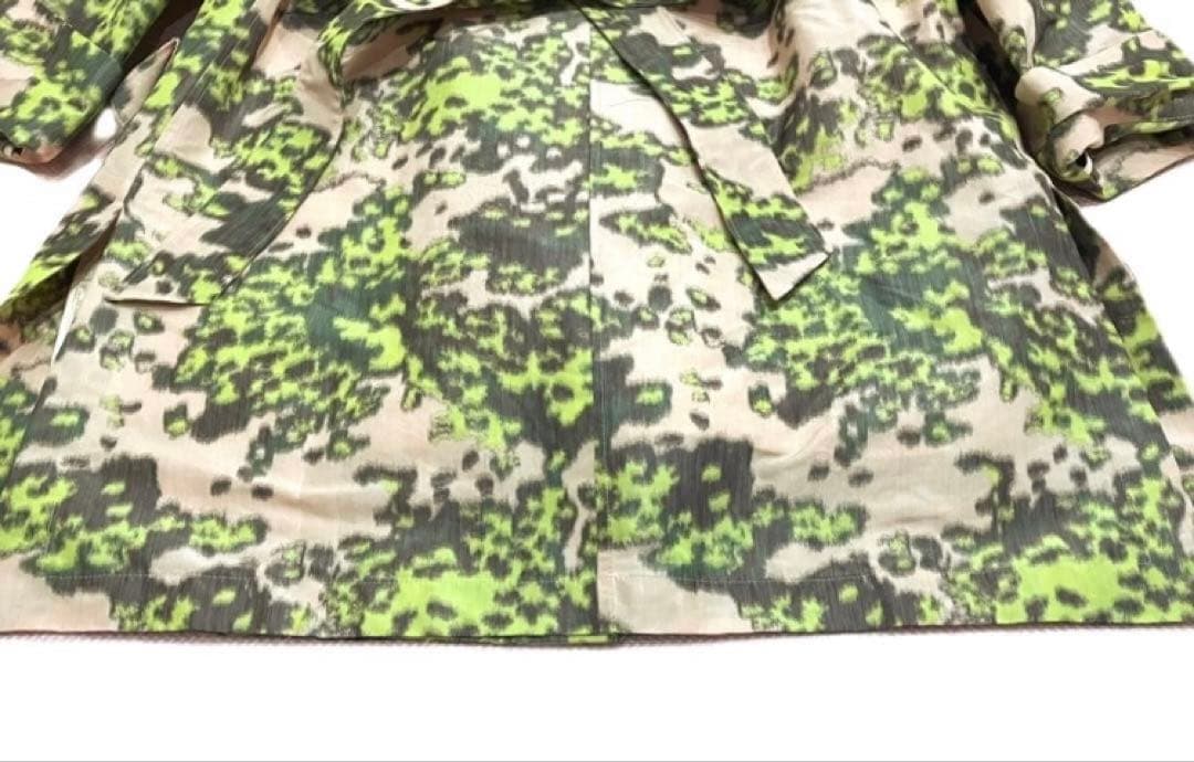 【美品】49AV junko shimada カモフラ柄ライナー付コート 日本製