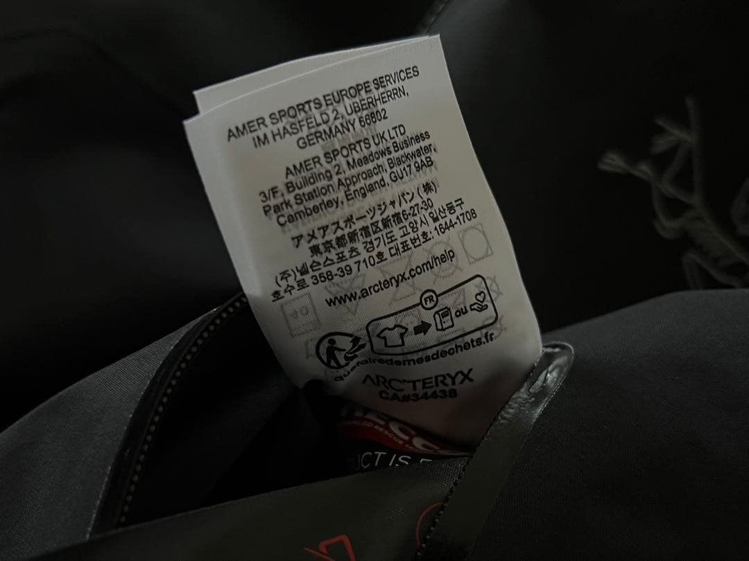 ジャケット・アウター ARC'TERYX Beta AR Jacket Black S