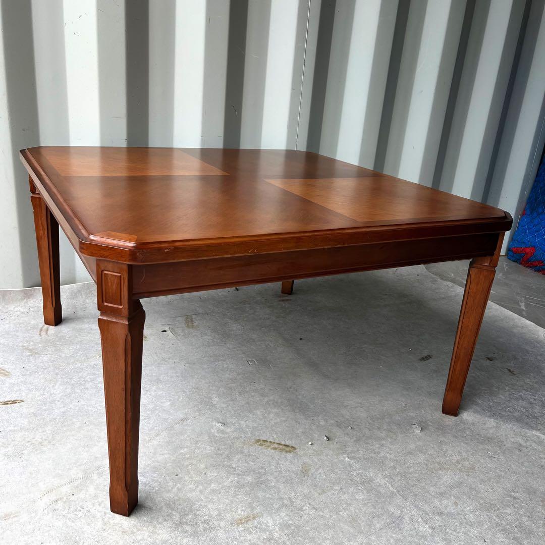 取付無料！マルニ地中海ロイヤル 天然木おしゃれアンティークオケージョナルテーブル